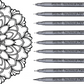 Brustro Technical Fineliner Pen Set 9