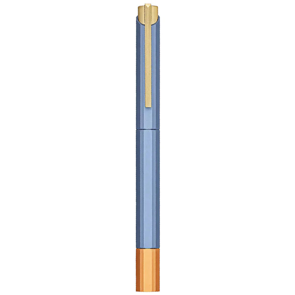 Ystudio | Rollerball Pen | Glamour Series | Evolve Bihex | Blue Gin. YSTUDIO