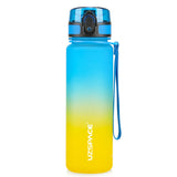 Uzspace Gradient Tritan Water Bottle BPA Free Leakproof Gym Bottle