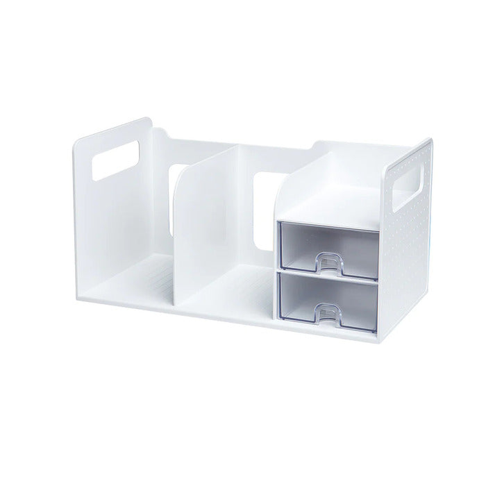 Lit Book Rack With Drawers (Choose Colour)
