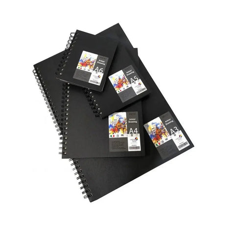 Brustro Artists Drawing Book WireO Bound Portrait 160gsm Brustro