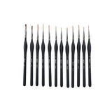 Brustro Artists Miniature Brush Set Of 12 Brustro