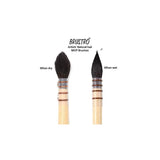 Brustro Artists Natural Hair Mop Brush Set Of 4 Brustro