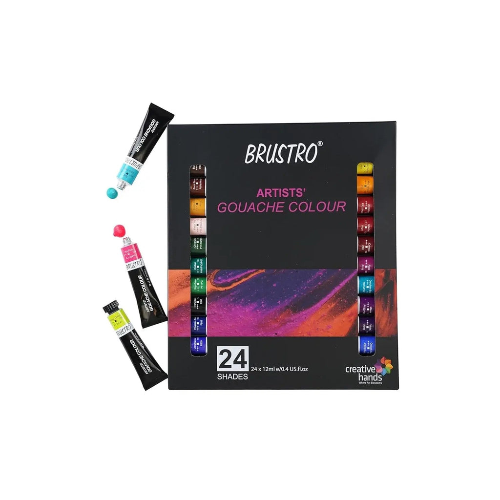 Brustro Gouache Paint Sets for Artists (Multiple Sets) Brustro