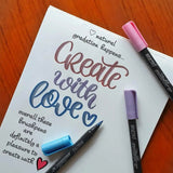 Brustro Metallic Brush Pen Set Of 10 Brustro