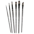Brustro Velve Touch Artist Brush Set of 6 Brustro