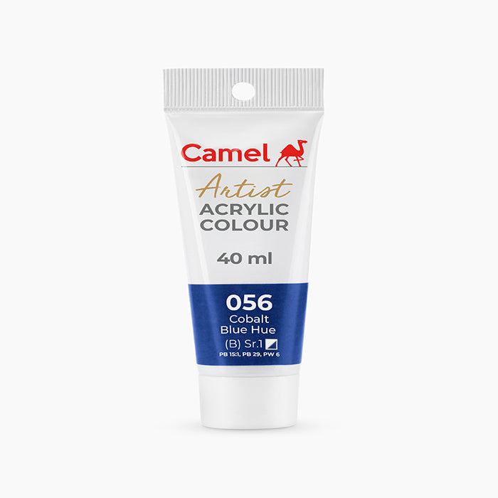 Camel Artist  Acrylic Colour - 40ml - Cobalt Blue Hue.