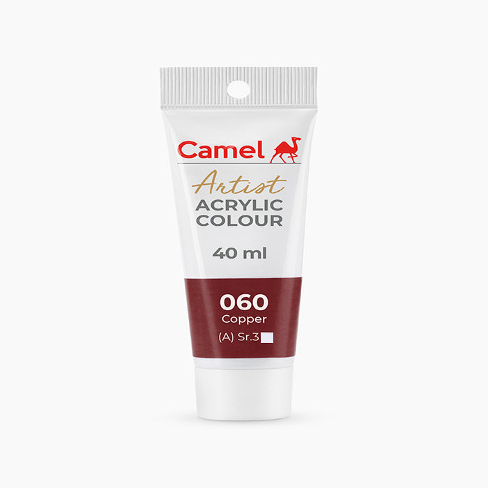 Camel Artist  Acrylic Colour - 40ml - Copper.