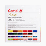 Camel Artist Acrylic Colour Set 24 x 9ml Camel