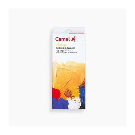 Camel Artist Acrylic Colour Set of 12 Camel