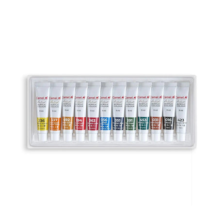 Camel Artist Acrylic Colour Set of 12 Camel