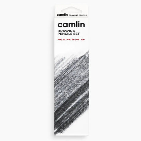 Camel Camlin High Quality Drawing Pencils-Set of 6 Camel