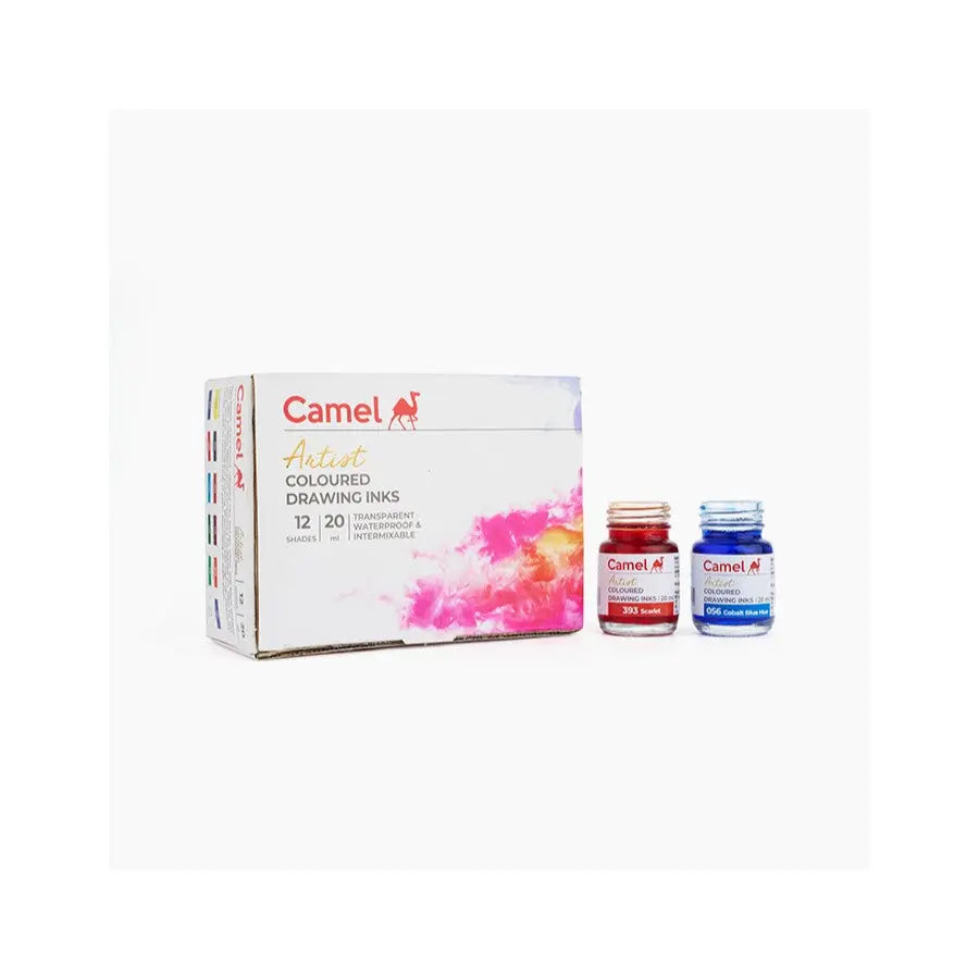 Camel Coloured Drawing Ink Set Camel