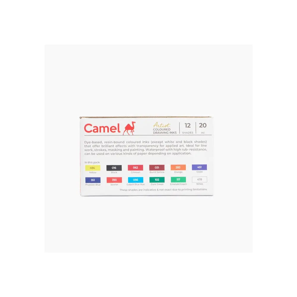 Camel Coloured Drawing Ink Set Camel
