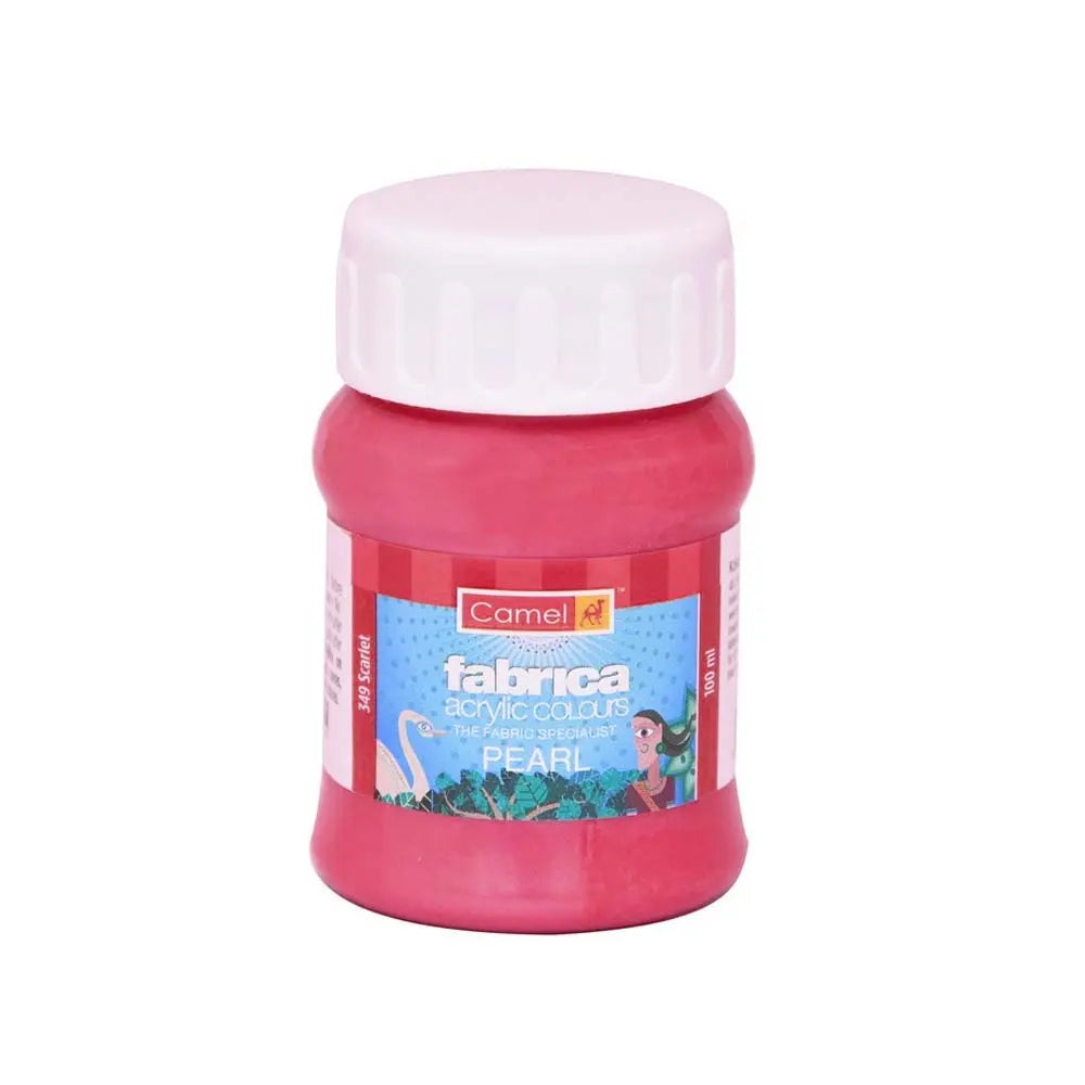 Camel Fabrica Acrylic Colours Pearl (Loose Colours) 100ml Camel