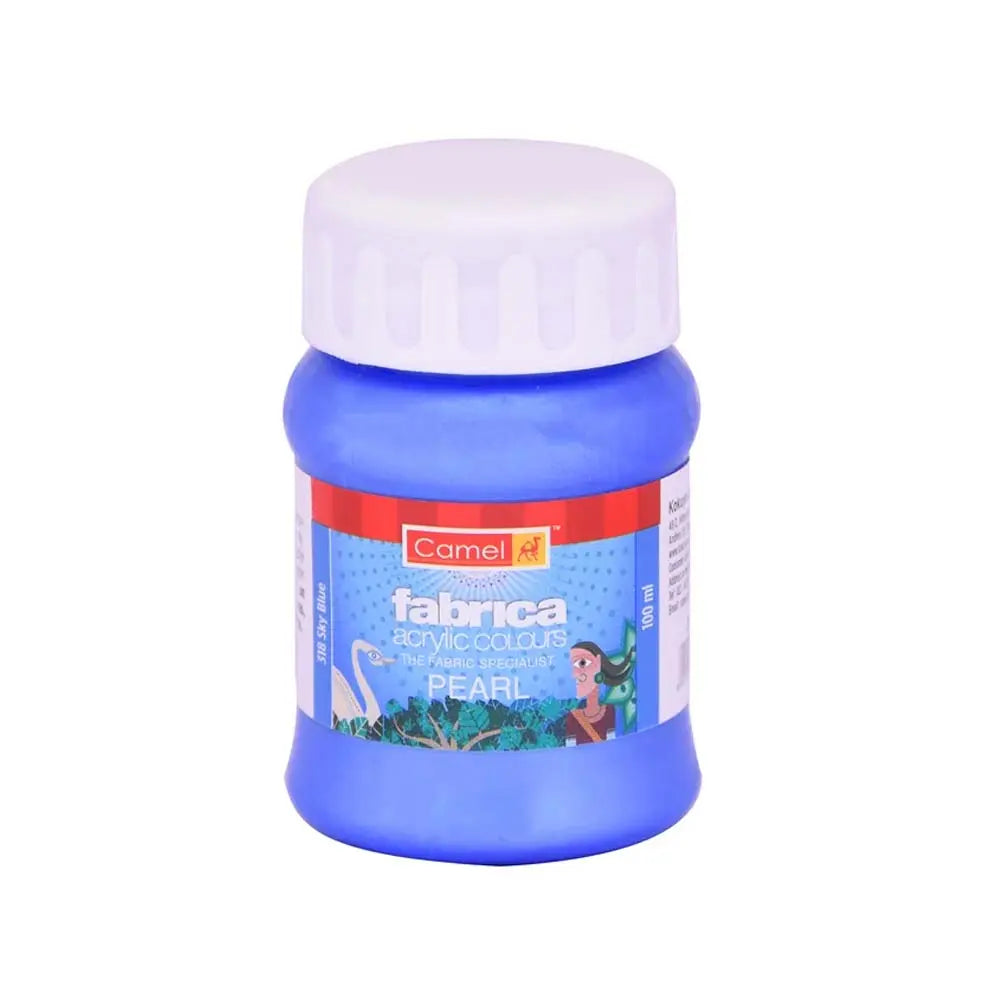 Camel Fabrica Acrylic Colours Pearl (Loose Colours) 100ml Camel