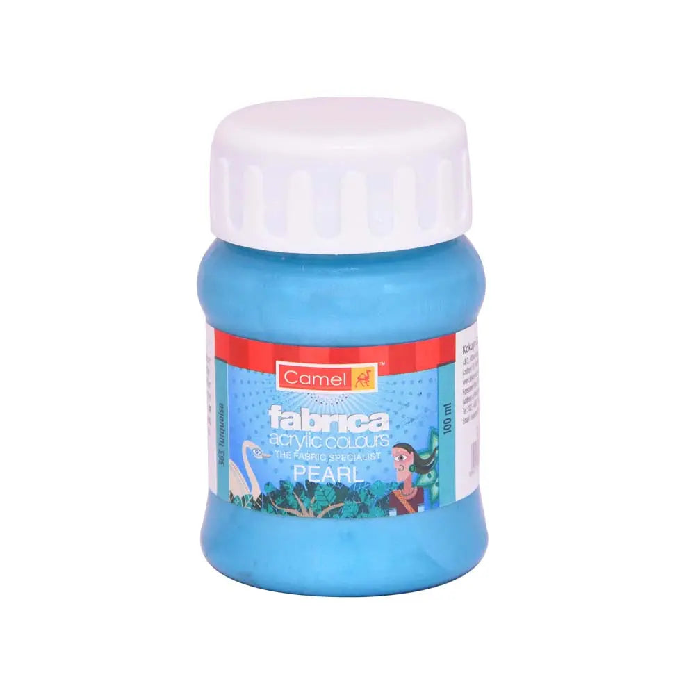 Camel Fabrica Acrylic Colours Pearl (Loose Colours) 100ml Camel