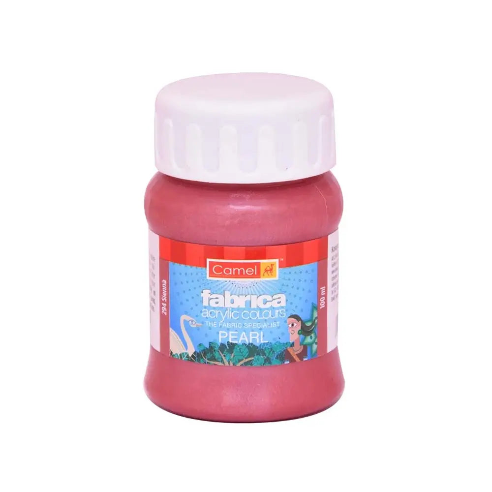 Camel Fabrica Acrylic Colours Pearl (Loose Colours) 100ml Camel