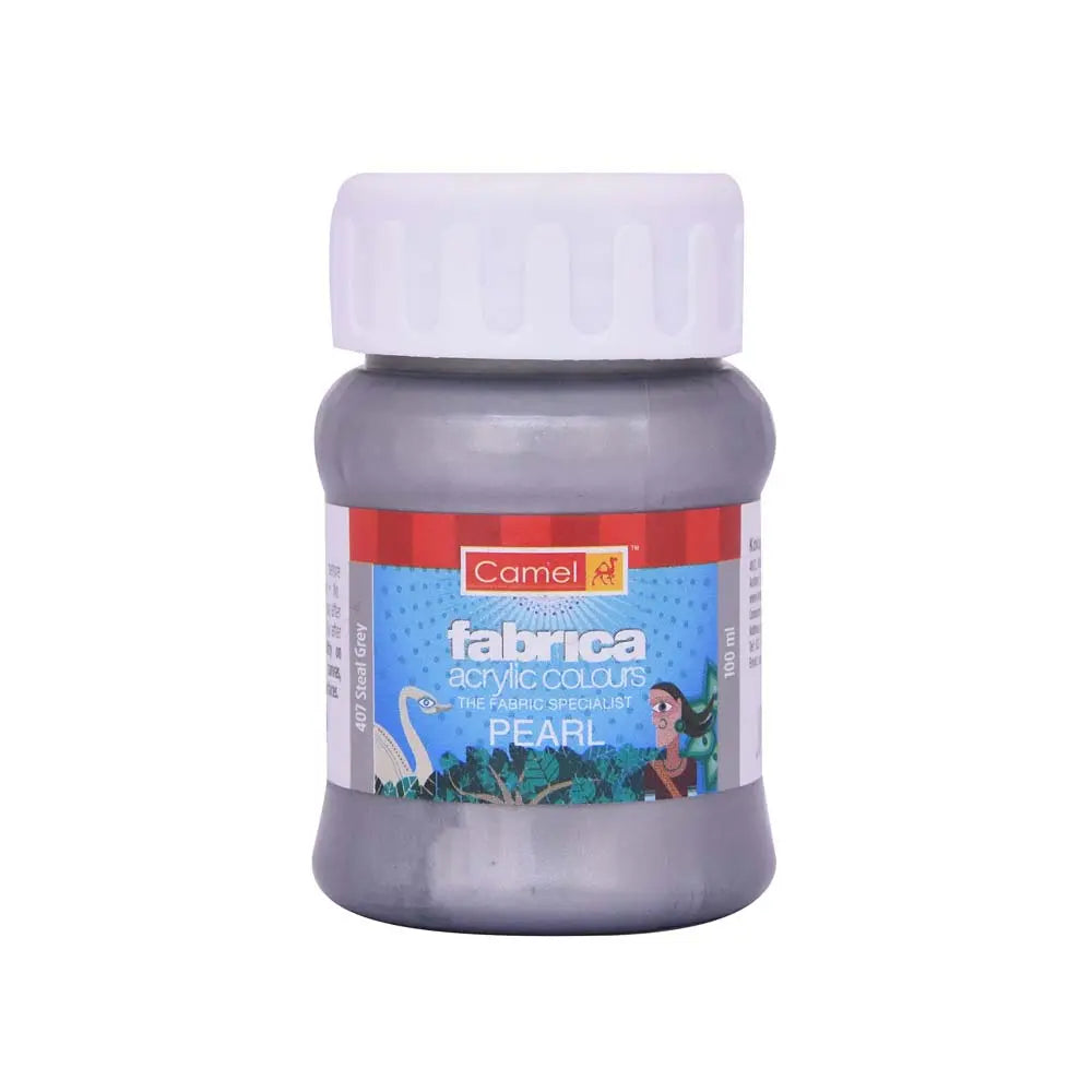 Camel Fabrica Acrylic Colours Pearl (Loose Colours) 100ml Camel