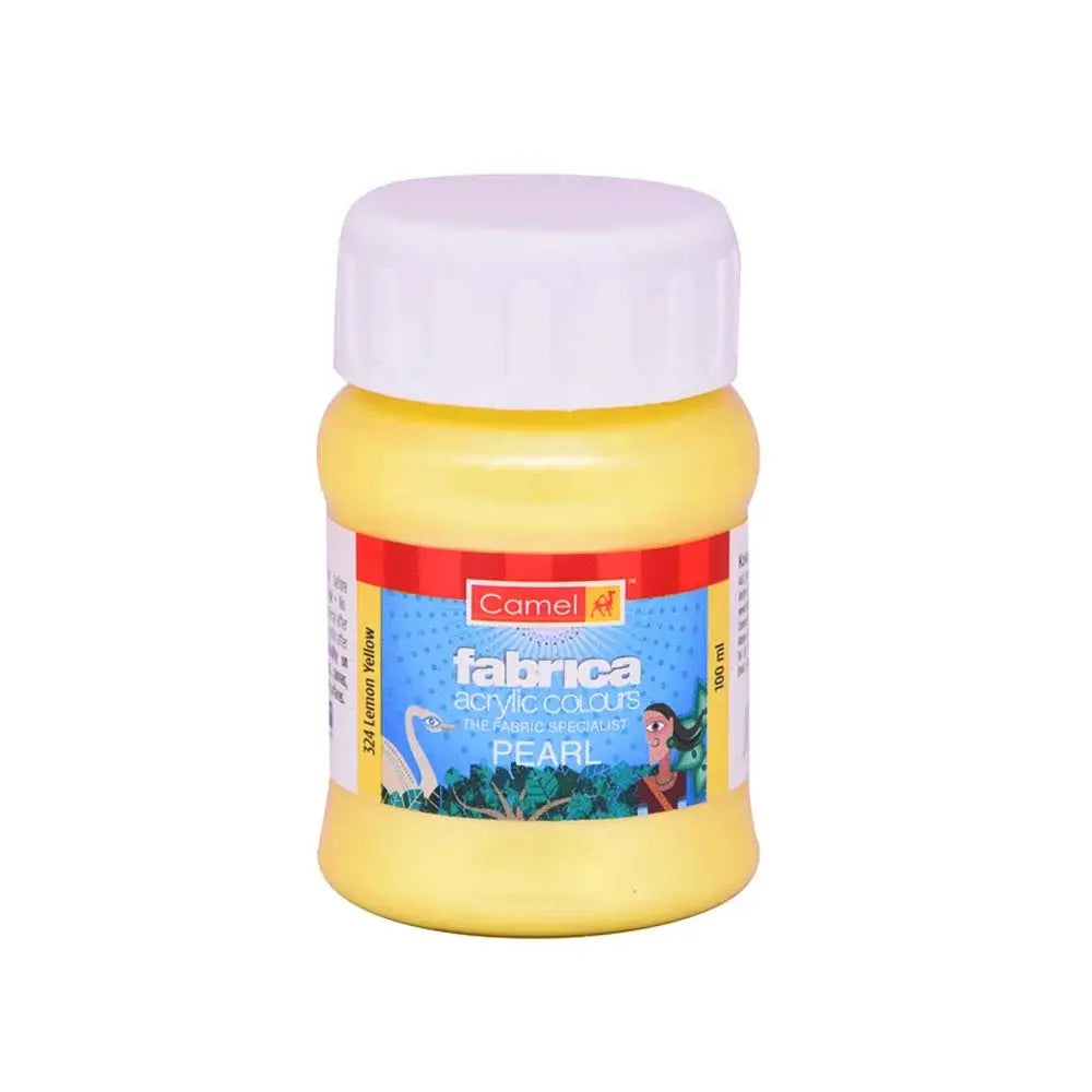 Camel Fabrica Acrylic Colours Pearl (Loose Colours) 100ml Camel