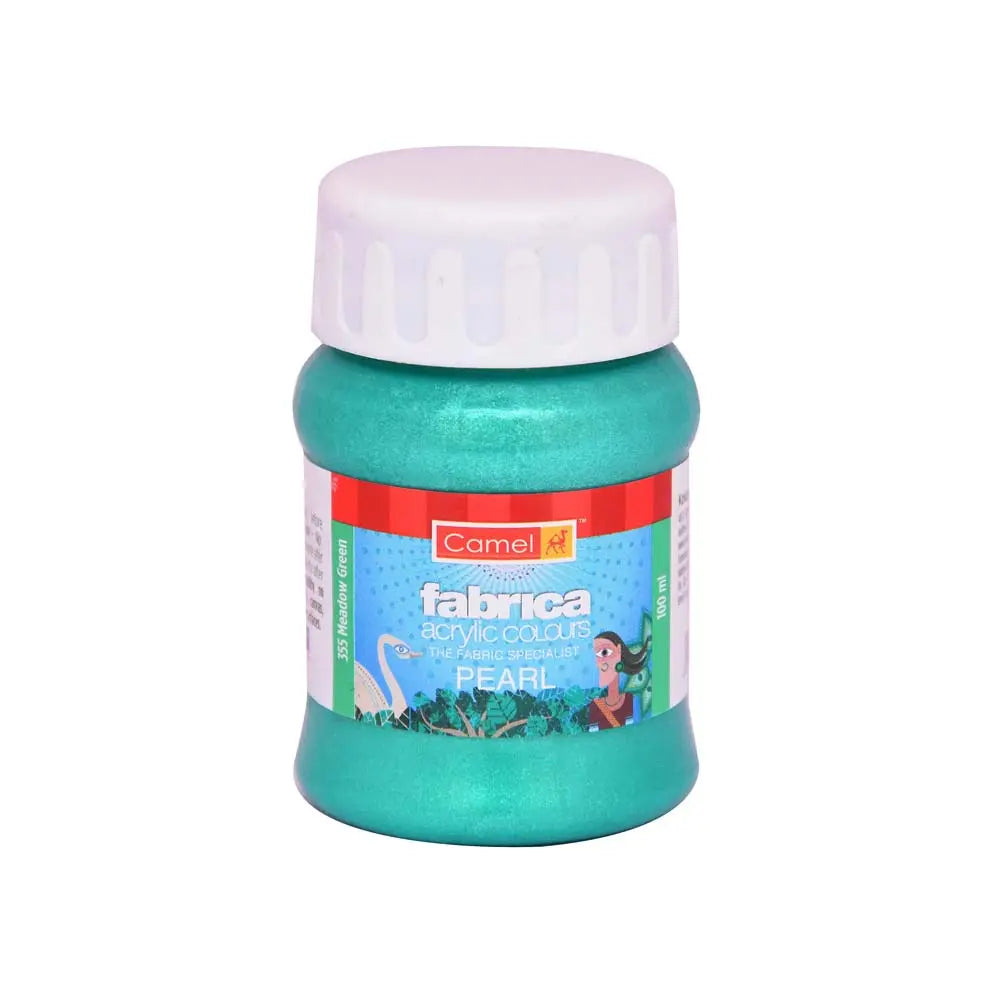 Camel Fabrica Acrylic Colours Pearl (Loose Colours) 100ml Camel
