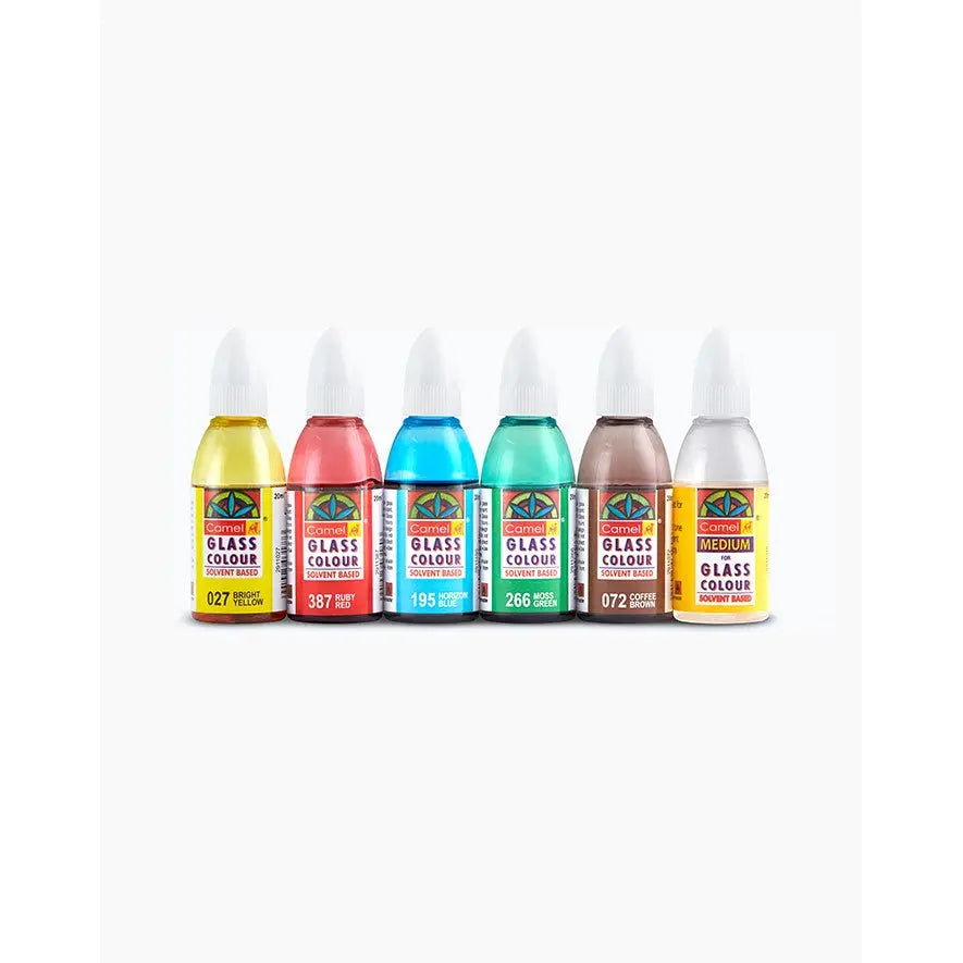 Camel Glass Colours Solvent Based Set Camel