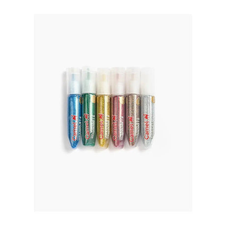 Camel Sparkle Glitter Colours Set of 6 Camel