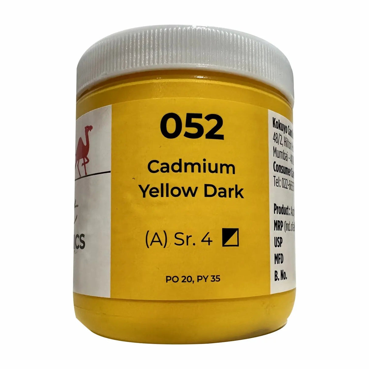 Camlin HD Acrylics Colour 250ML Camel