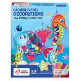 Chalk And Chuckles Fabulous Foil Decorations Kit - Sea Animals Canvazo