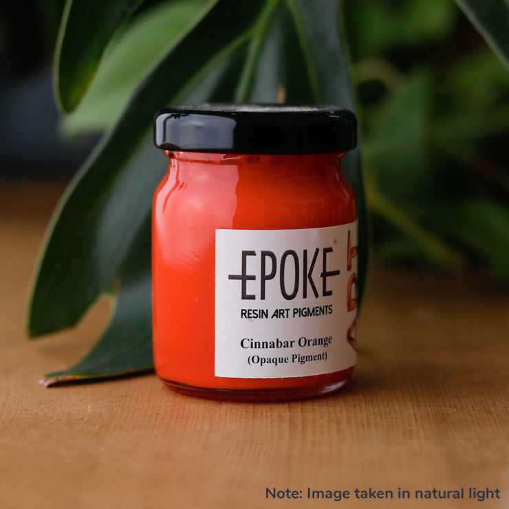 Epoke Cinnabar Orange Opaque Pigment Paste 75g