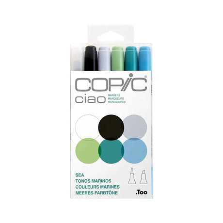 Copic Ciao Markers Set - Sea Copic