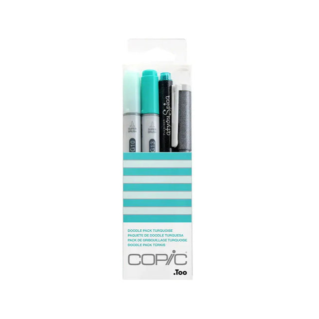Copic Doodle Pack - Turquoise Copic