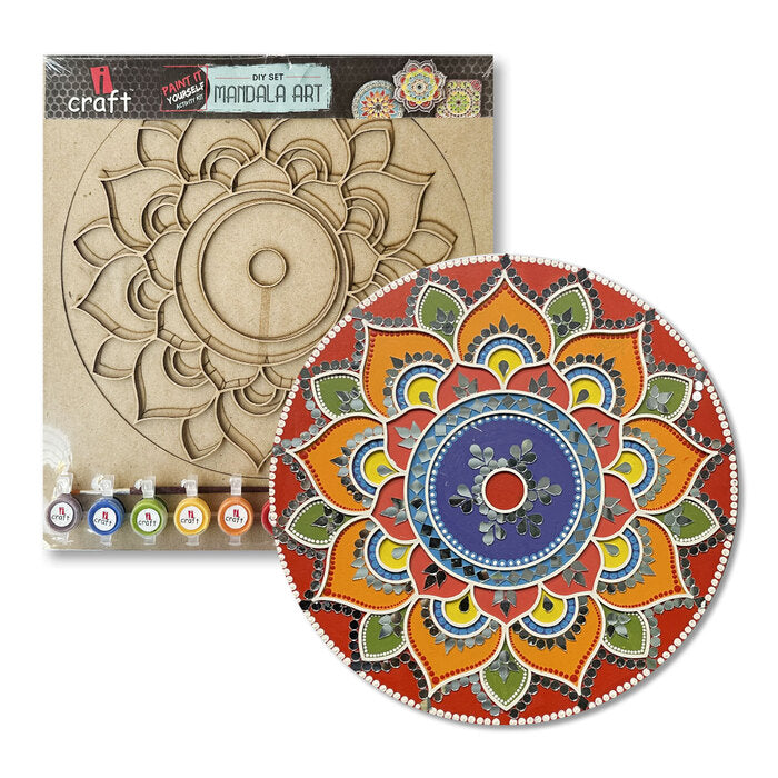Icraft Diy Festive Kit Mandala Art