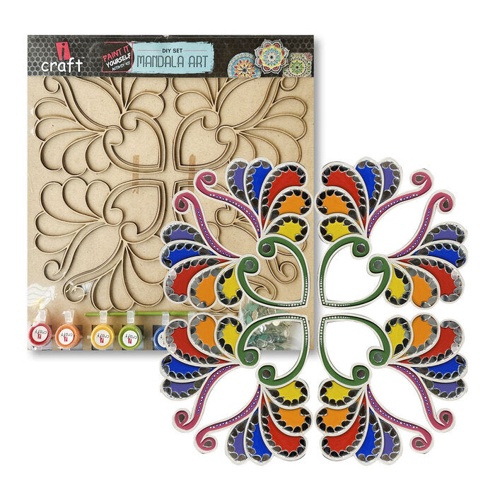 Icraft Diy Festive Kit Mandala Art