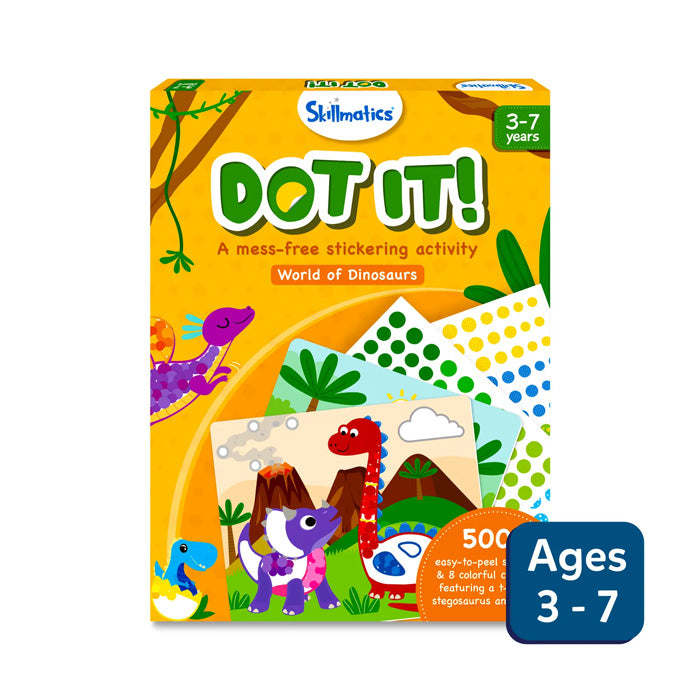 Dot It ! - World Of Dinosaurs