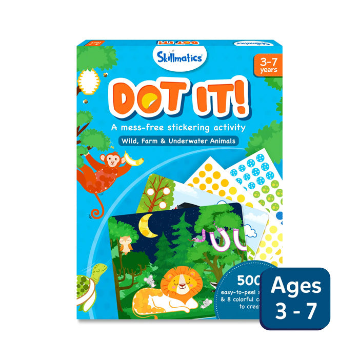 Dot It ! - Wild, Farm And Underwater Animals