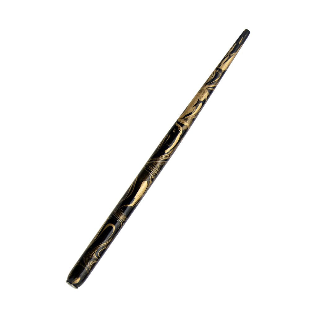Manuscript Metallic Marble Dip Pen Holder Gold