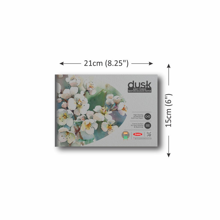 Anupam Dusk Grey Watercolour Pad A5 225 GSM
