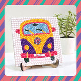 iCraft Kids Diamond Painting Kit - Creative Craft with Gems iCraft