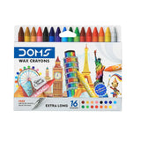 Doms Extra Long Wax Crayon Sets Doms