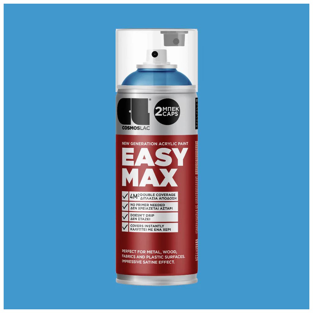 Cosmos Easy Max Acrylic Spray Paint  400ml Blue