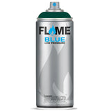 Flame Blue Spray Paint 400ml - Cool & Neutral Tones - Front View Of Menthol Dark