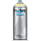Flame Blue Spray Paint 400ml - Cool & Neutral Tones - Front View Of Ivory Light