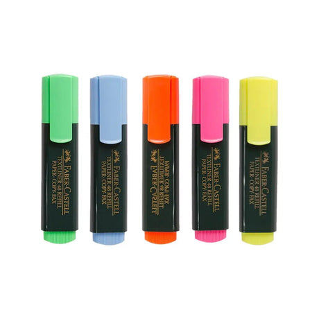 Faber-Castell 5 Textliner Classic Marker (Set of 5) Faber-Castell