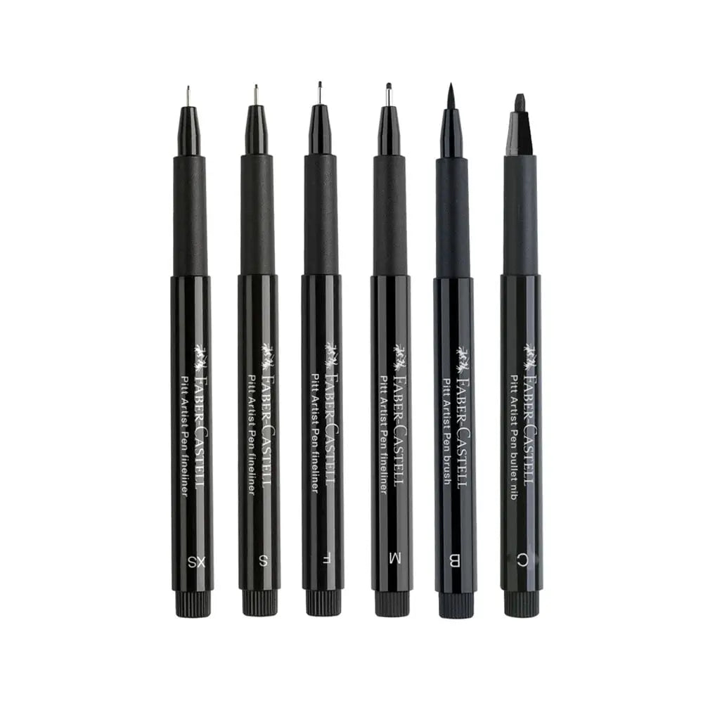 Faber-Castell PITT Artist Pens Black Faber-Castell