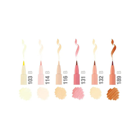 Faber-Castell PITT Artist Pens Light Skin Tones Faber-Castell