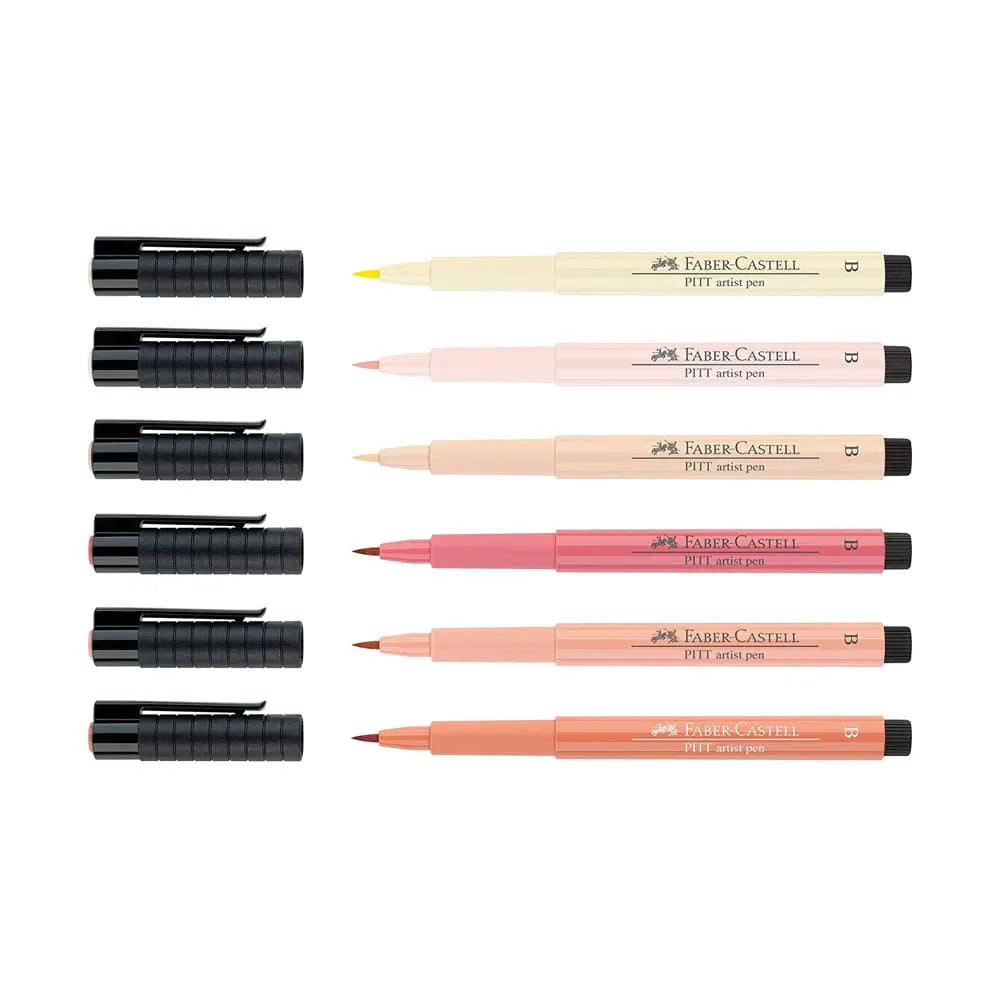 Faber-Castell PITT Artist Pens Light Skin Tones Faber-Castell