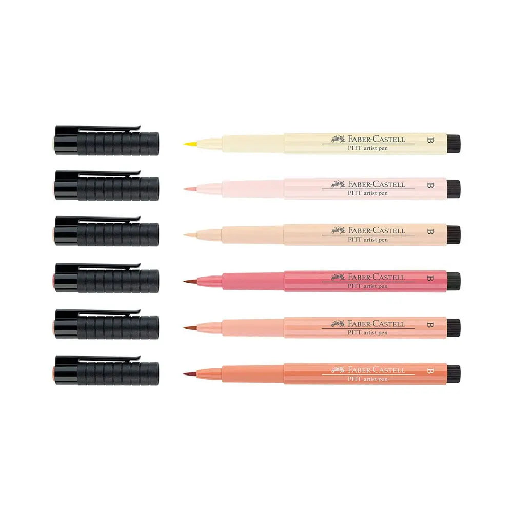 Faber-Castell PITT Artist Pens Skin Tones Faber-Castell