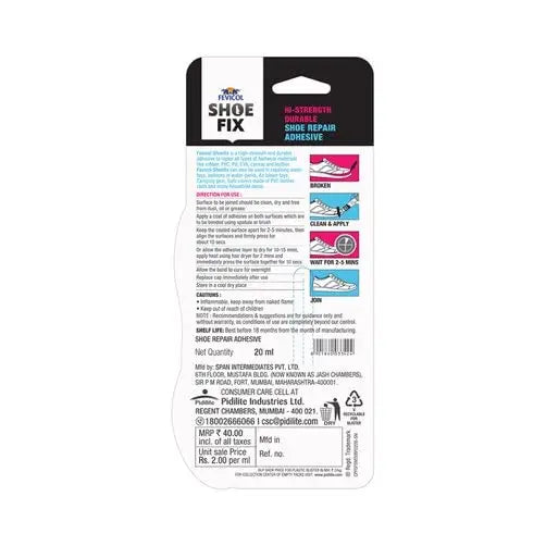 Fevicol Shoefix High Strength Durable Pidilite