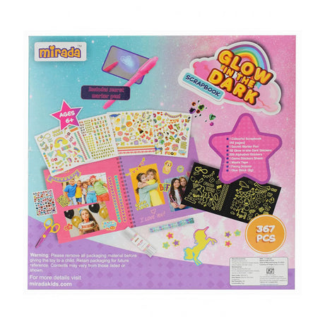 Mirada Glow In The Dark Scrapbook